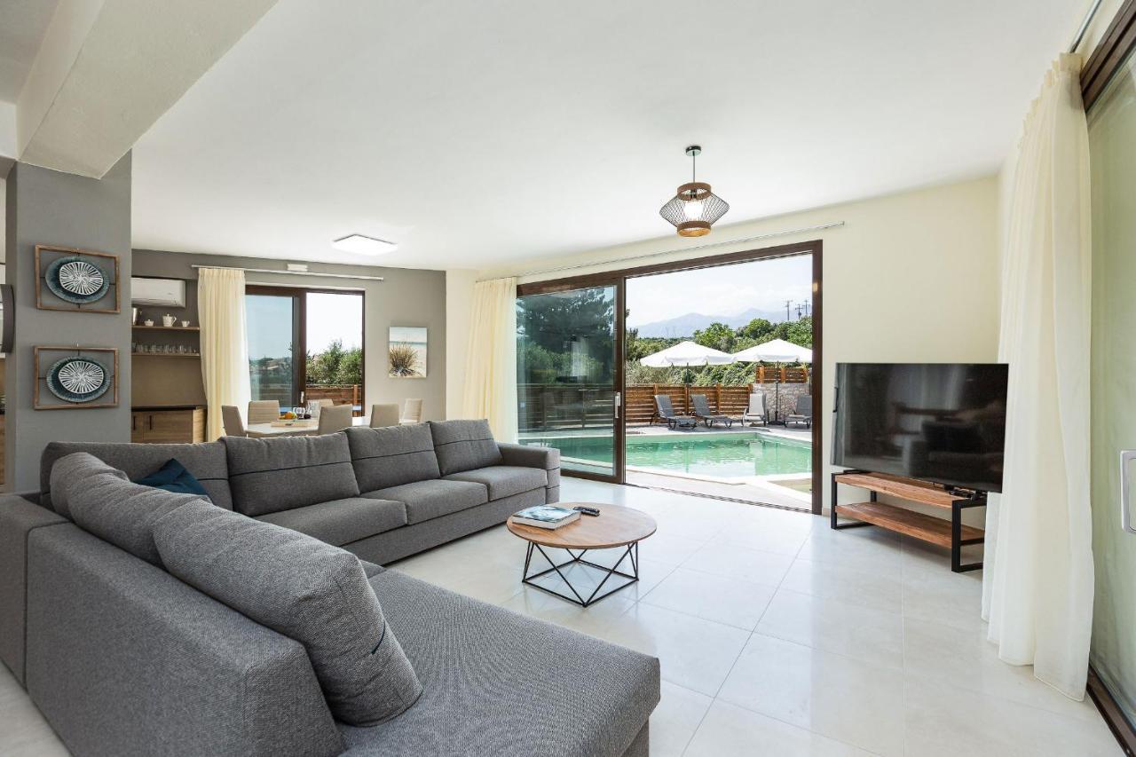 Perama  Villa Chnaris - Private Pool And Sauna מראה חיצוני תמונה