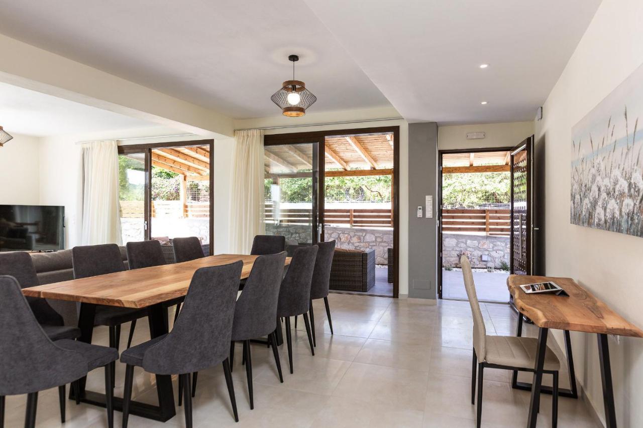 Perama  Villa Chnaris - Private Pool And Sauna מראה חיצוני תמונה